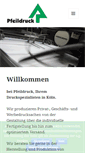 Mobile Screenshot of pfeildruck.de